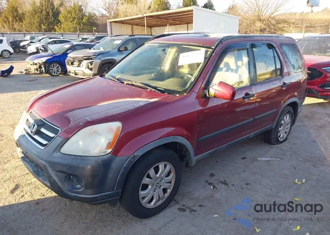 2005 Honda Cr-V Ex z USA, uszkodzony, nr VIN JHLRD78835C029077